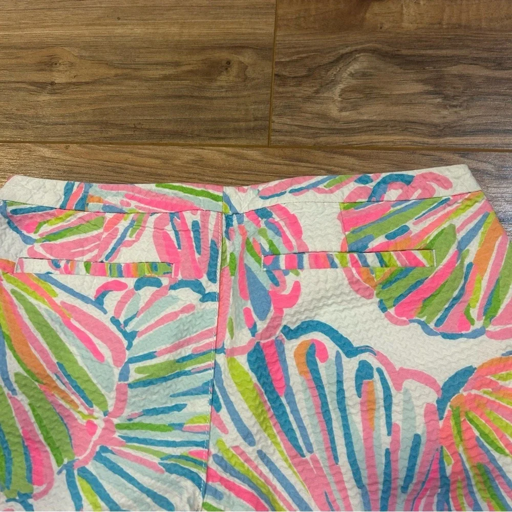 Lilly Pulitzer Women’s Size 2 Adie Shorts Resort White Shellabrate Print